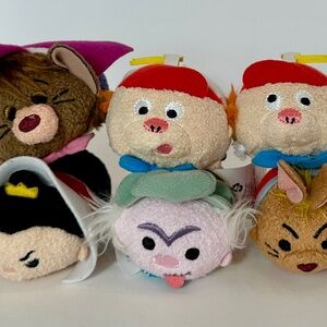 🐰✨ Disney Tsum Tsum – Alice in Wonderland Mini Plush Set